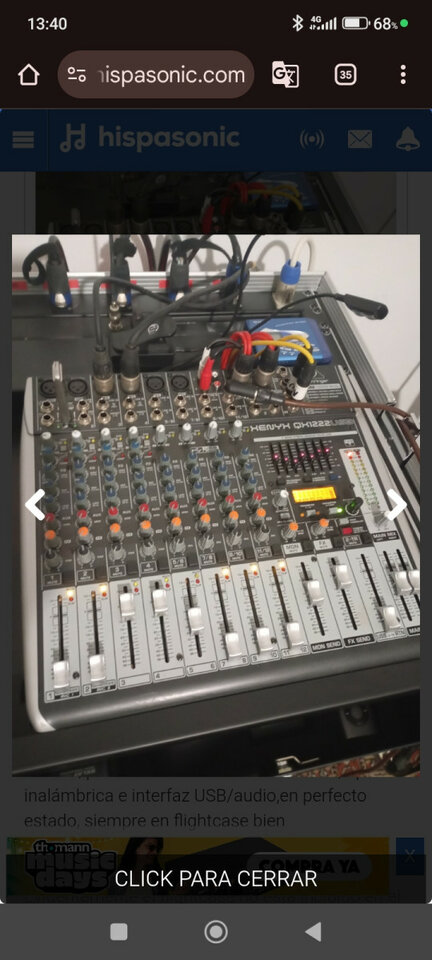 Behringer XENYX QX1222USB