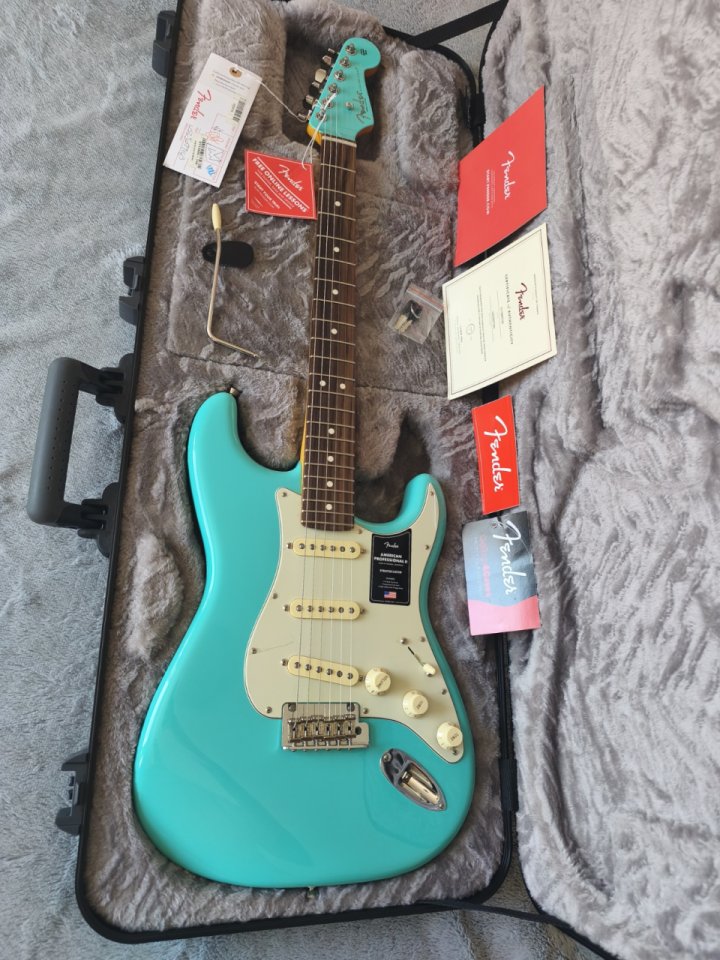Fender Stratocaster American Professional II – LTD Sea Foam Green (USA)