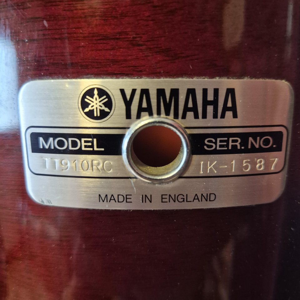 Tom 10" YAMAHA 9000 Recording Custom Cherry Wood de segunda mano · Foto 9 de 9 · Cantabria · 750 €
