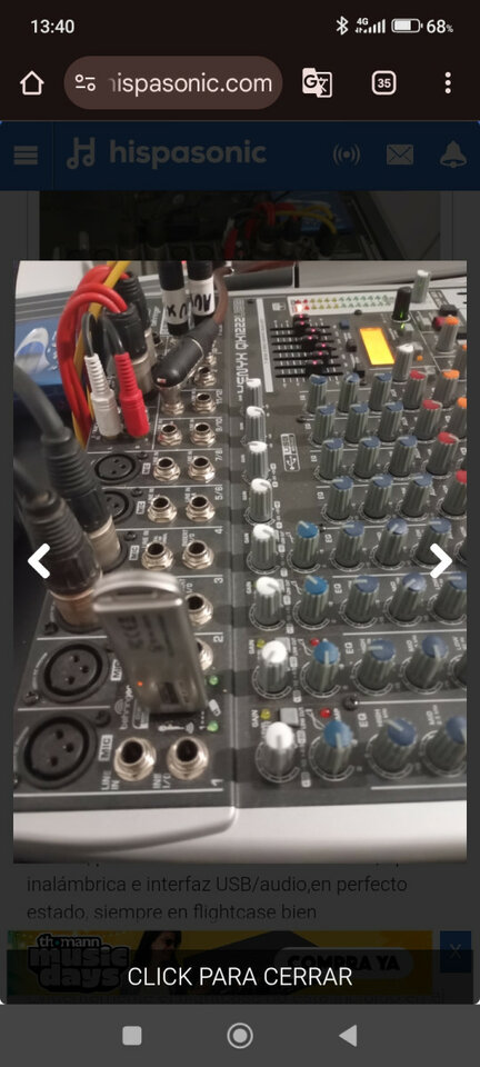 Behringer XENYX QX1222USB