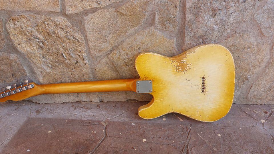 VTT Telecaster heavy relic 1950 blonde
