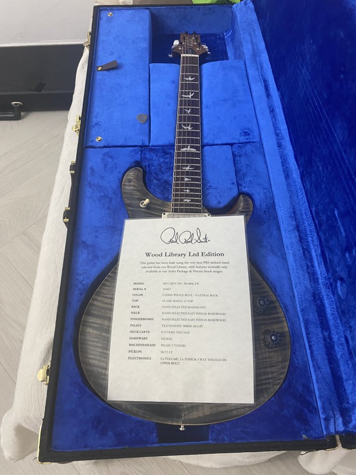 PRS McCarty Wood Library Ltd Edition Top 10