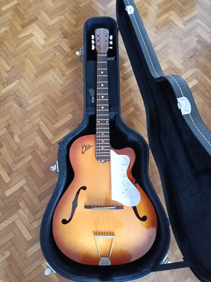 Guitarra archtop Eko Model 100 de los 60 de segunda mano · Foto 1 de 10 · Madrid · 450 €