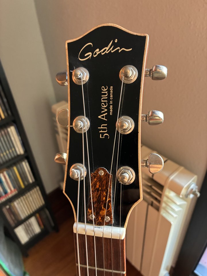 Godin 5th Avenue Kingpin P90 (Made in Canada) de segunda mano · Foto 2 de 5 · Barcelona · 670 €