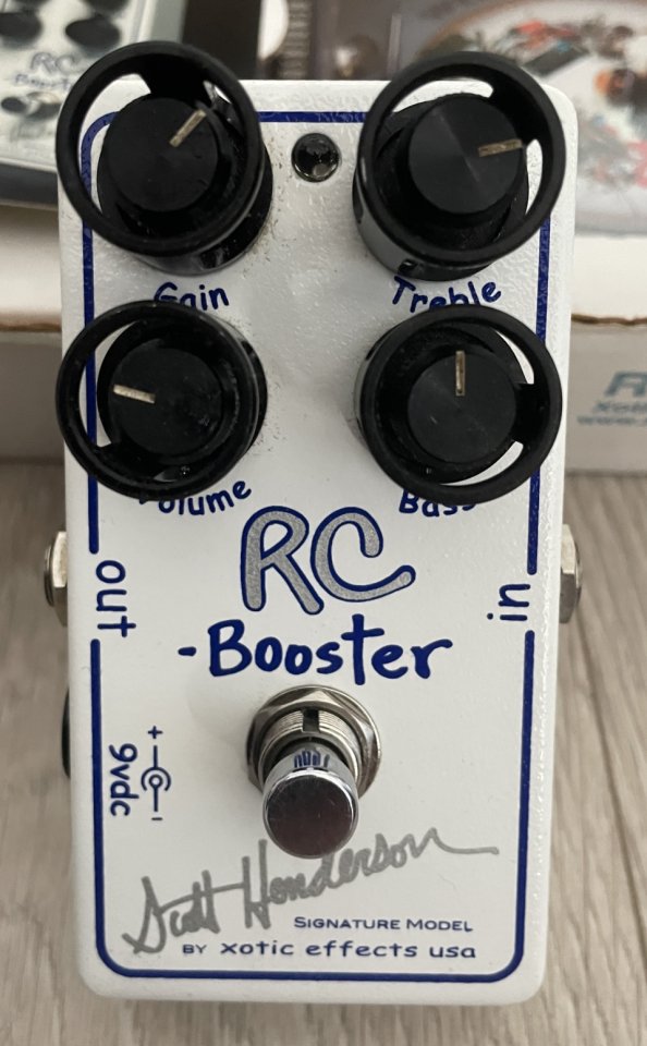 Xotic RC Booster Scott Henderson Edition + CD de segunda mano · Foto 1 de 3 · Girona · 230 €