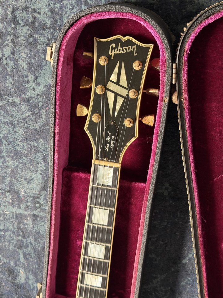 1974 Gibson Les Paul Custom Sunburst - 4.25 kg (Cambio) de segunda mano · Foto 4 de 10 · Madrid · 5500 €