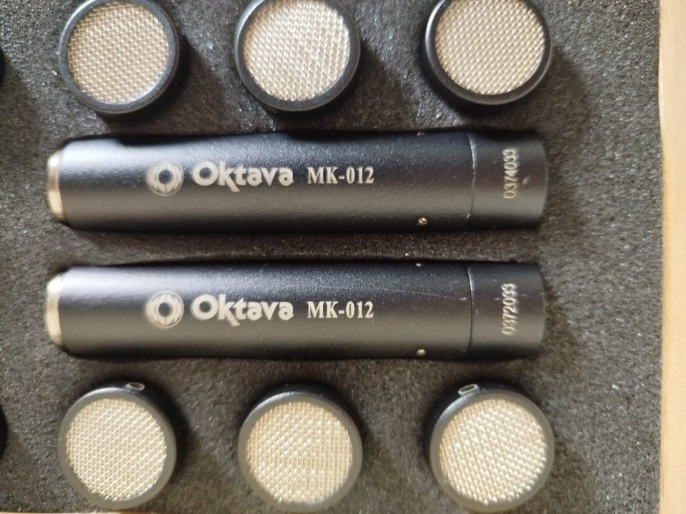 micros Oktava MK 012 black edition de segunda mano · Foto 1 de 3 · Madrid · 500 €