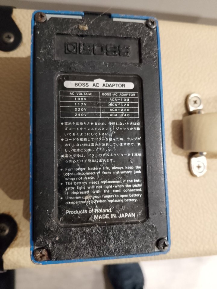 Boss CS2 Japan black label