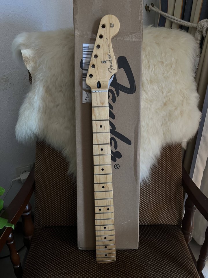 (Envío gratis) Mastil Fender Stratocaster Original