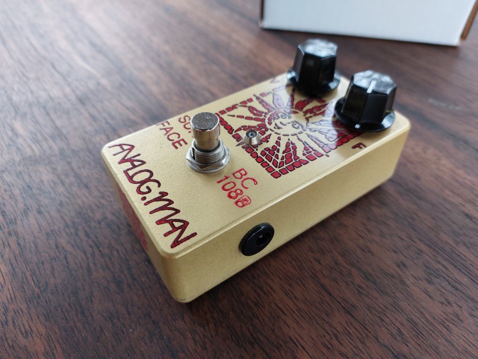 Analogman Sun Face BC108B Fuzz