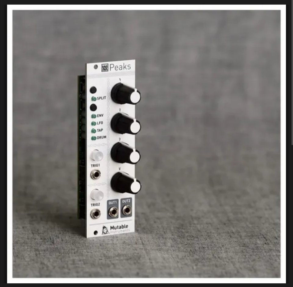 Cambio Mutable Peaks eurorack de segunda mano · Zaragoza