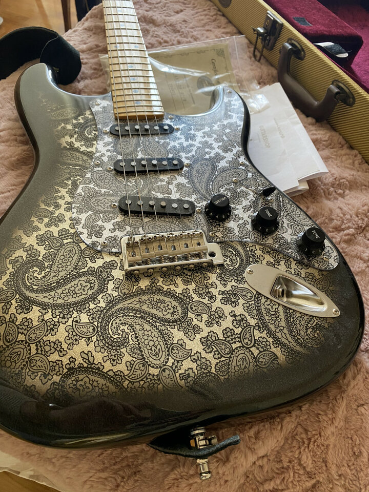 Tokai stratocaster paisley ast-bp