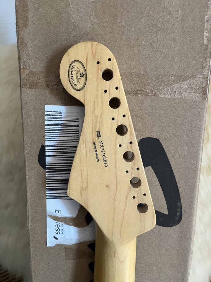 (Envío gratis) Mastil Fender Stratocaster Original