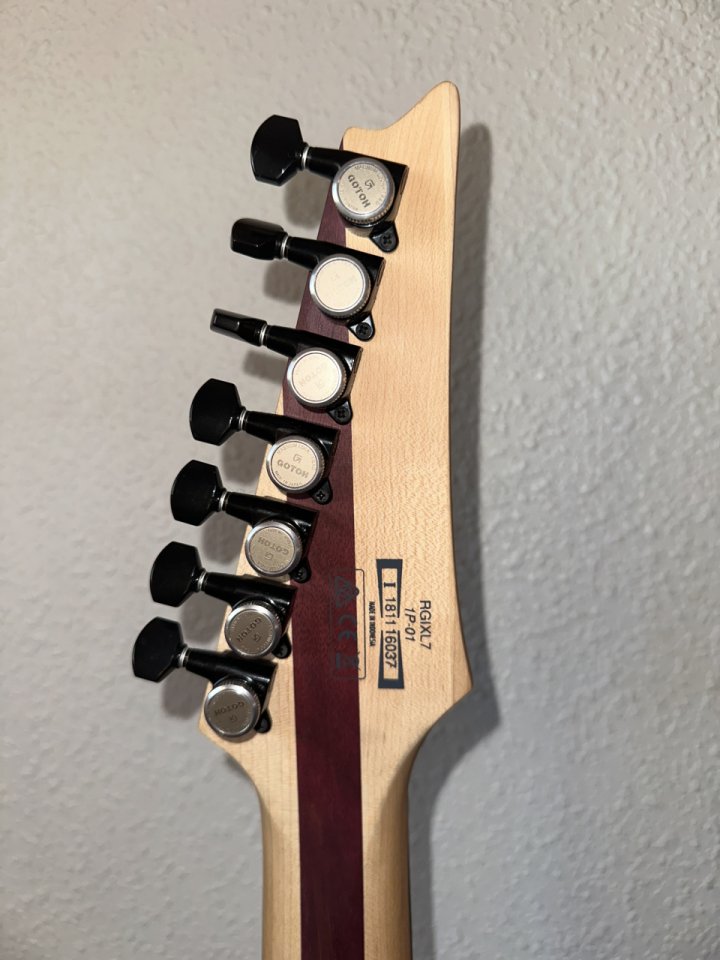 Ibanez RGIXL7 ABL de segunda mano · Foto 7 de 7 · Almería · 1000 €