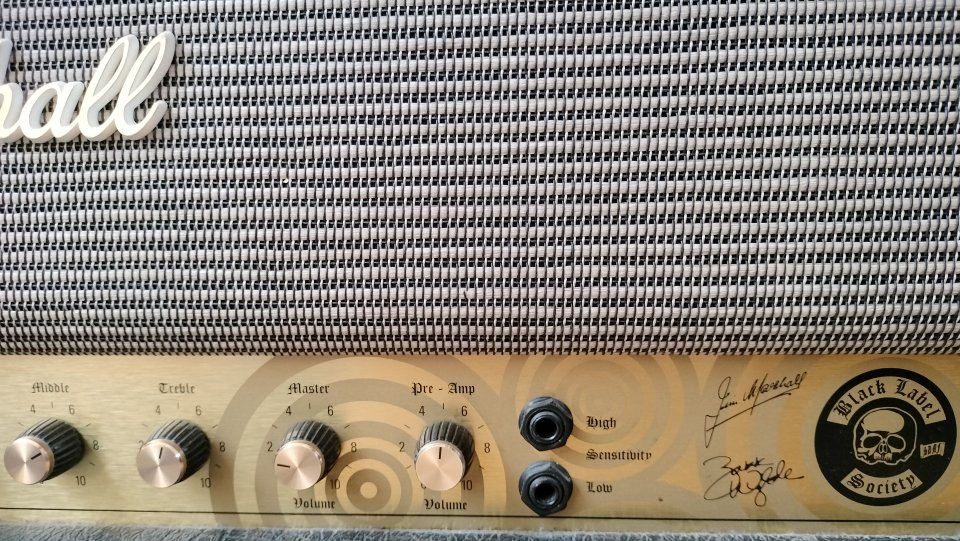 Marshall JCM800 ZW + pantalla 70's