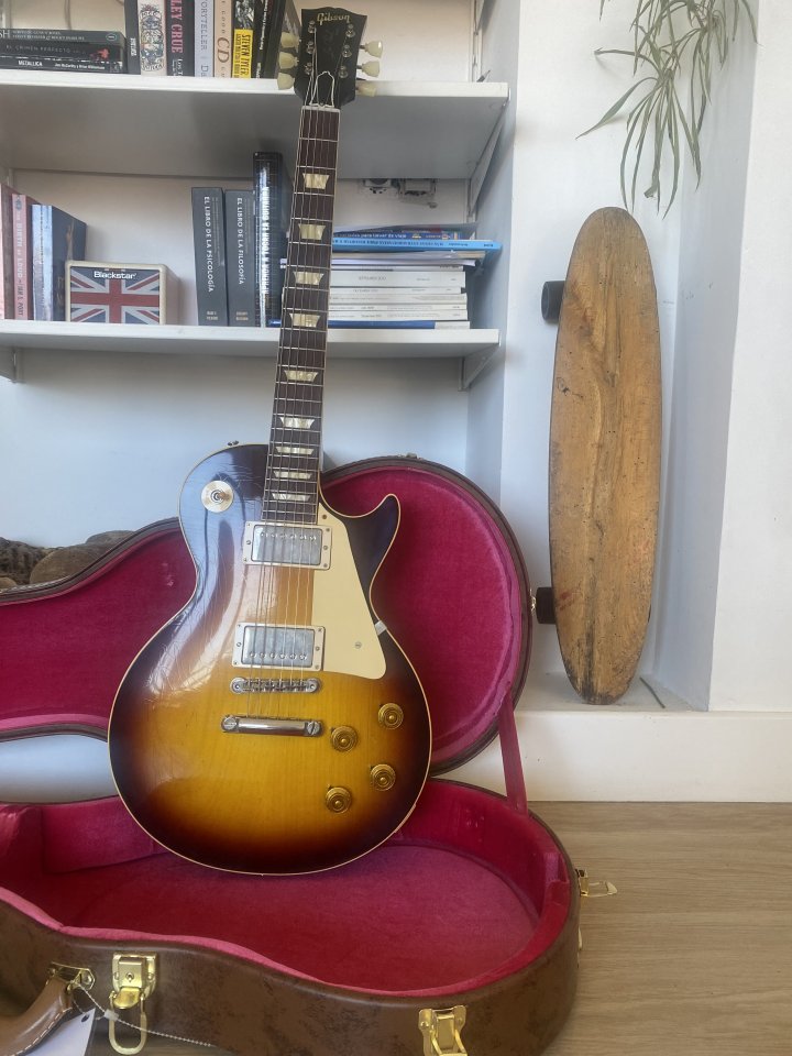 Gibson les Paul 1958 reissue murphy lab