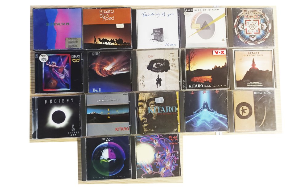 Discografia de 20 CD's de Kitaro