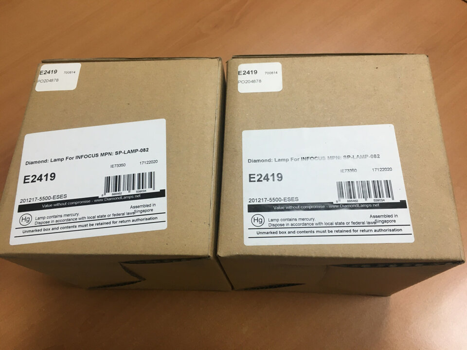 Lámparas para proyectores INFOCUS