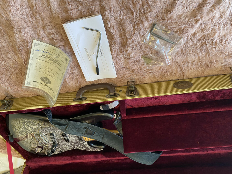Tokai stratocaster paisley ast-bp de segunda mano · Foto 8 de 10 · Madrid · 750 €