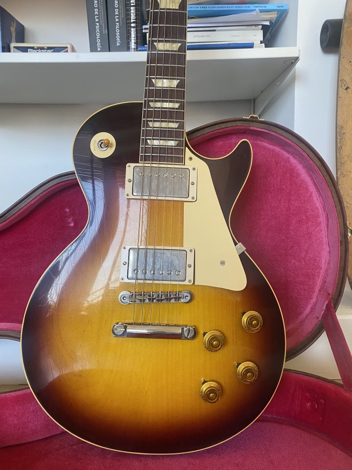 Gibson les Paul 1958 reissue murphy lab