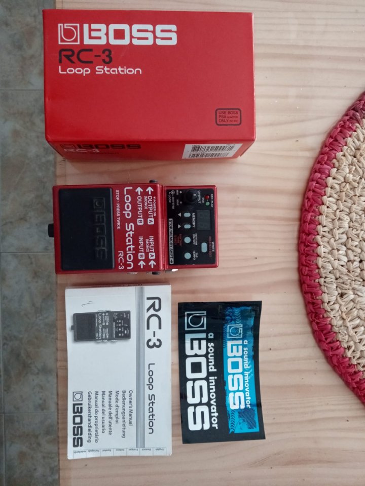 Vendo looper Boss RC-3 de segunda mano · Foto 5 de 5 · Madrid · 85 €