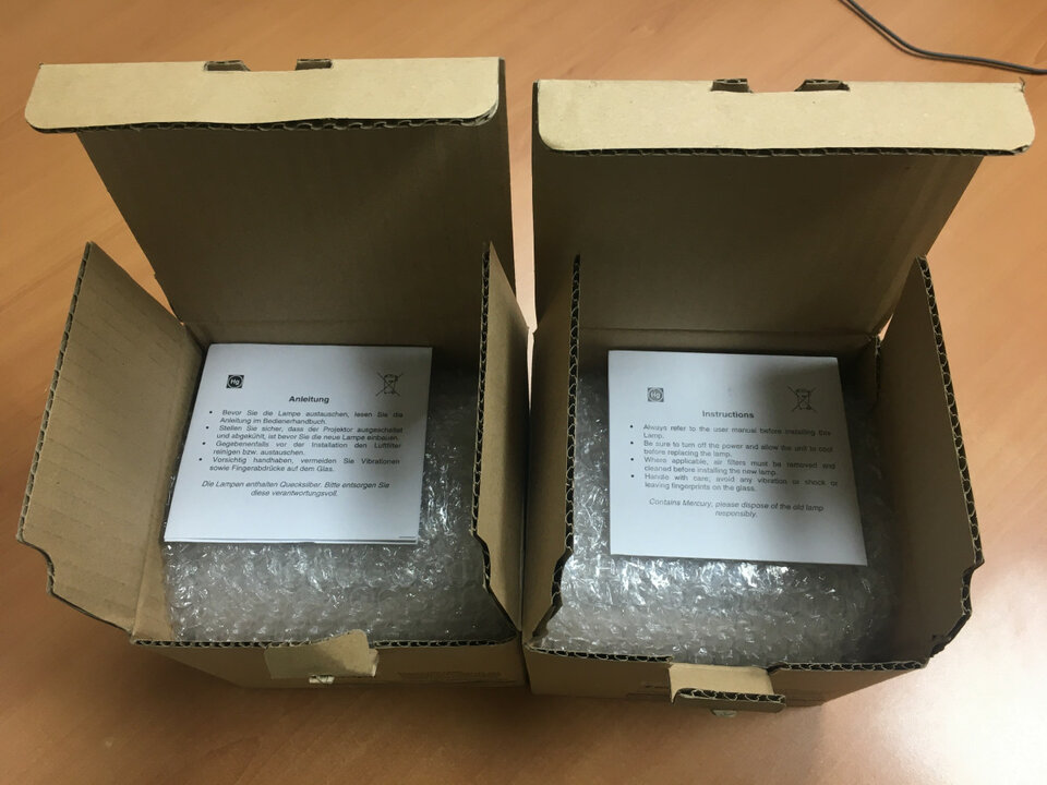 Lámparas para proyectores INFOCUS