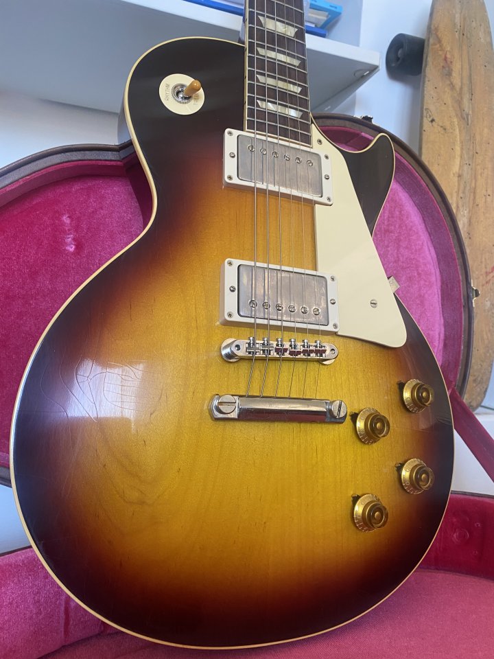 Gibson les Paul 1958 reissue murphy lab