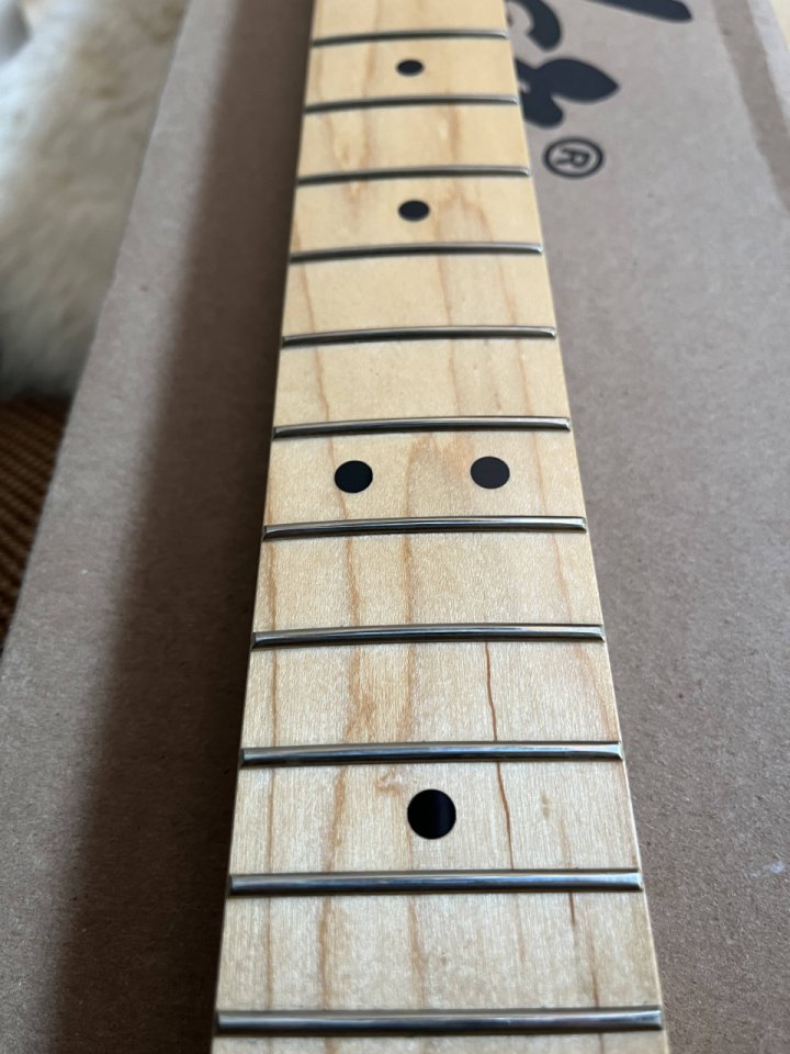 (Envío gratis) Mastil Fender Stratocaster Original