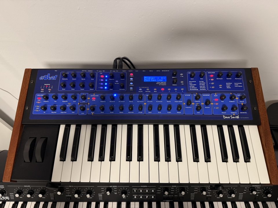 dave smith instruments mono evolver keyboard