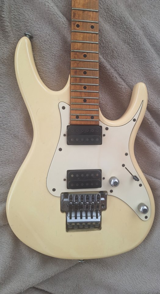 Rarísima Ibanez RG665 de 1989