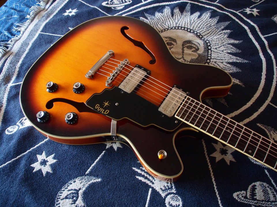 Guild Starfire IV Flamed Maple