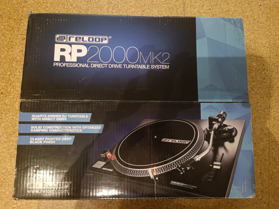 Plato Tocadiscos Reloop RP2000 MK2