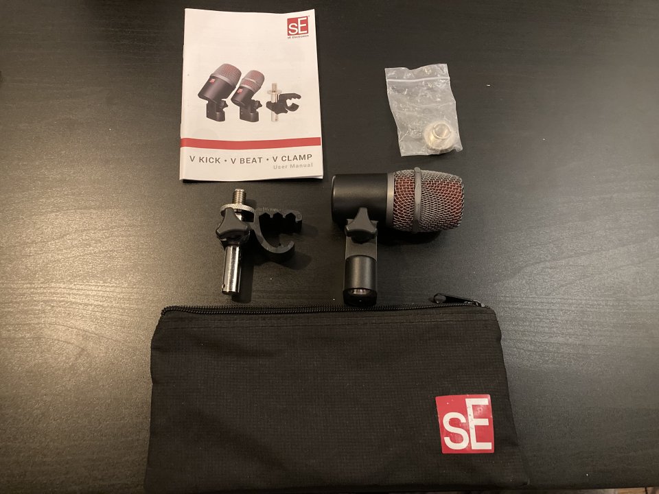 Microfono SE V Beat + Soporte V Clamp