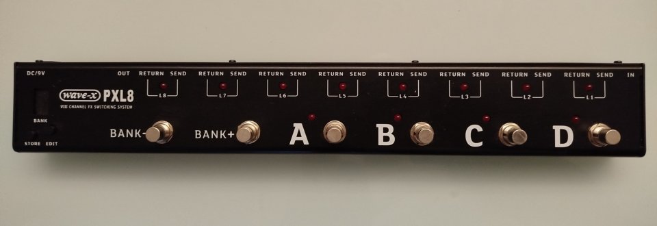 Pedal Guitarra Switcher Wave X PXL8