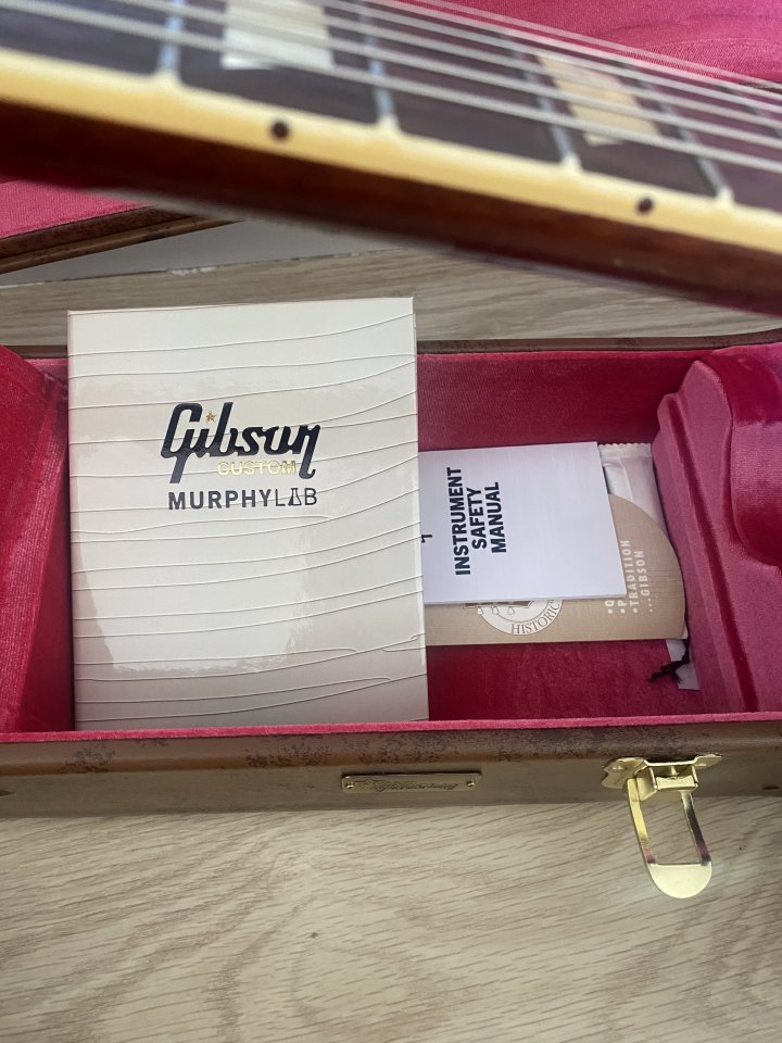 Gibson les Paul 1958 reissue murphy lab