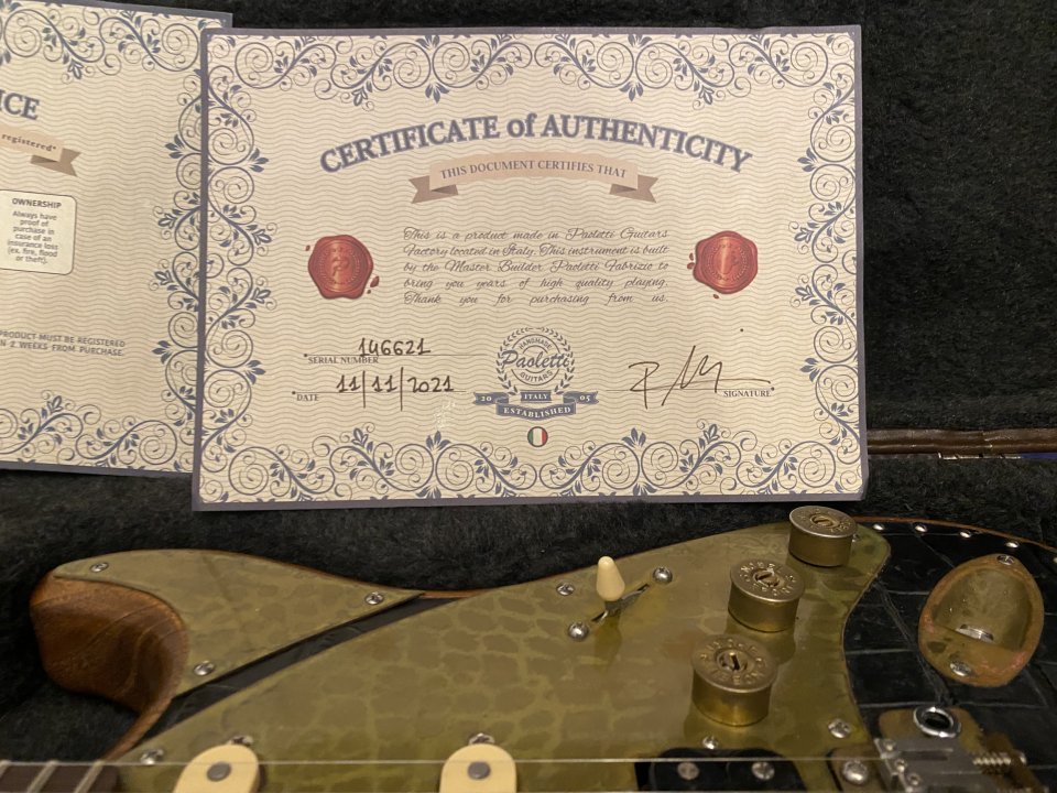 Paoletti stratospheric Leathertop HSS