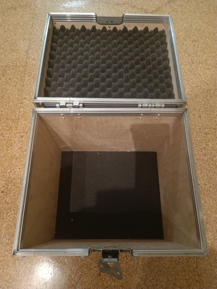Caja/Case para 80 vinilos