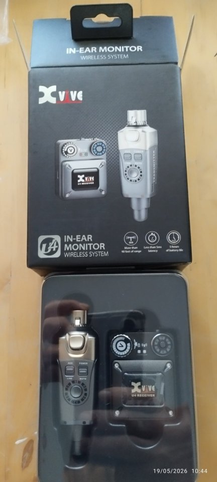 Vendo Xvive U4 in-ear monitor de segunda mano · Foto 2 de 3 · Toledo · 150 €