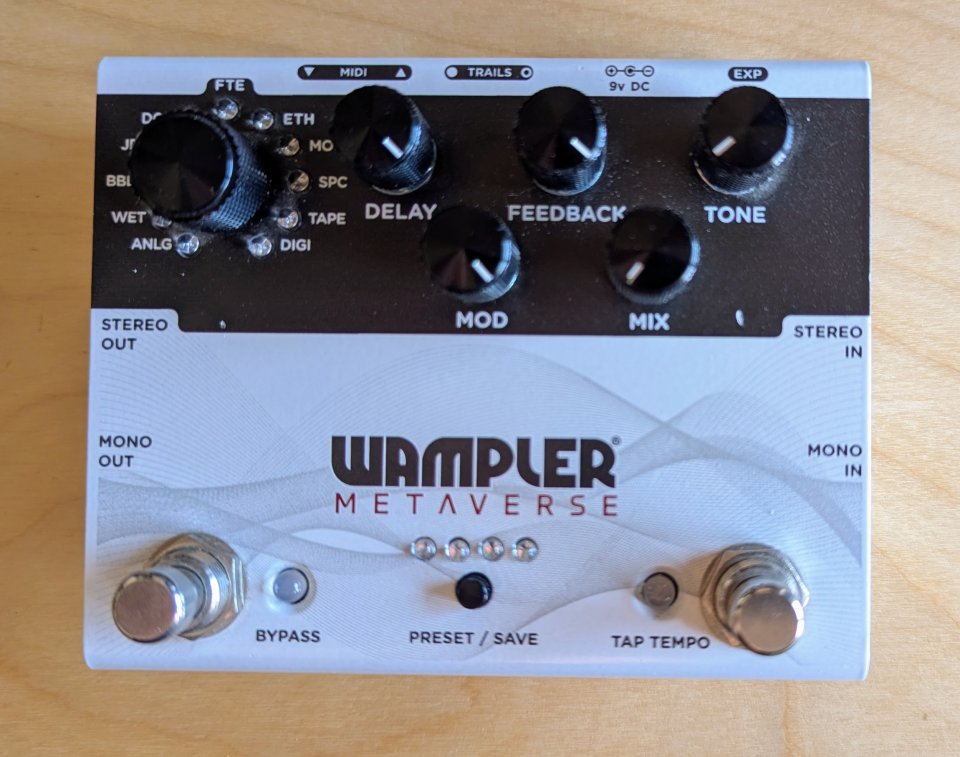 Delay y Eco WAMPLER METAVERSE de segunda mano · Foto 1 de 2 · Barcelona · 160 €