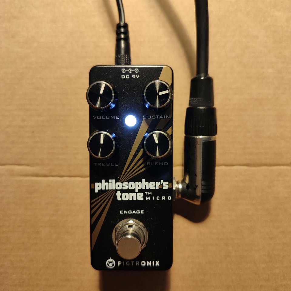 pedal compressor Pigtronix Philosopher's Tone