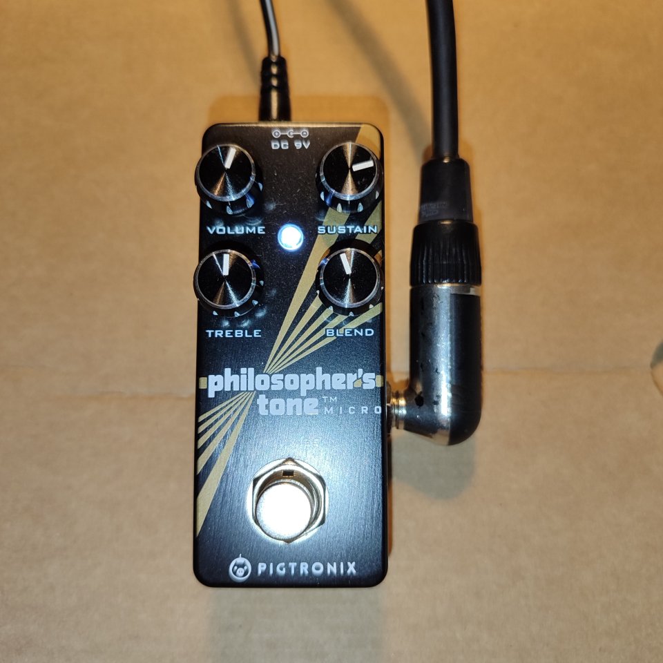 pedal compressor Pigtronix Philosopher's Tone