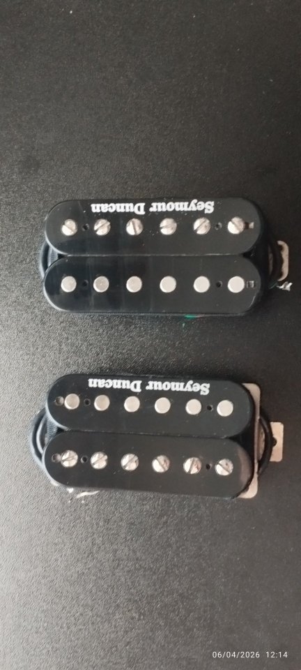 Pastillas Seymour Duncan Tb-6 y Sh-6