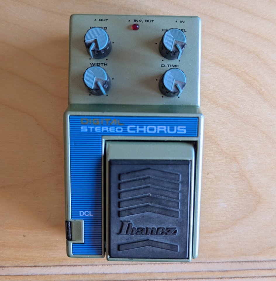 Ibanez DCL Digital Stereo Chorus - Japan de medidados de los 80's de segunda mano · Barcelona · 125 €