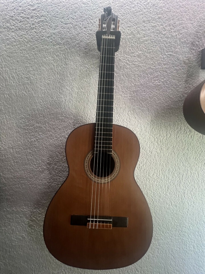 Vendo o cambio Guitarra clásica palosanto macizo de segunda mano · Foto 3 de 6 · Valencia · 599 €