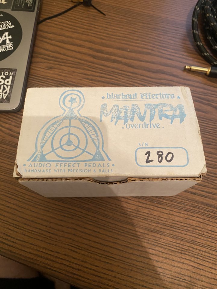 Blackout Effectors Mantra Overdrive REBAJADO de segunda mano · Foto 2 de 6 · Barcelona · 100 €