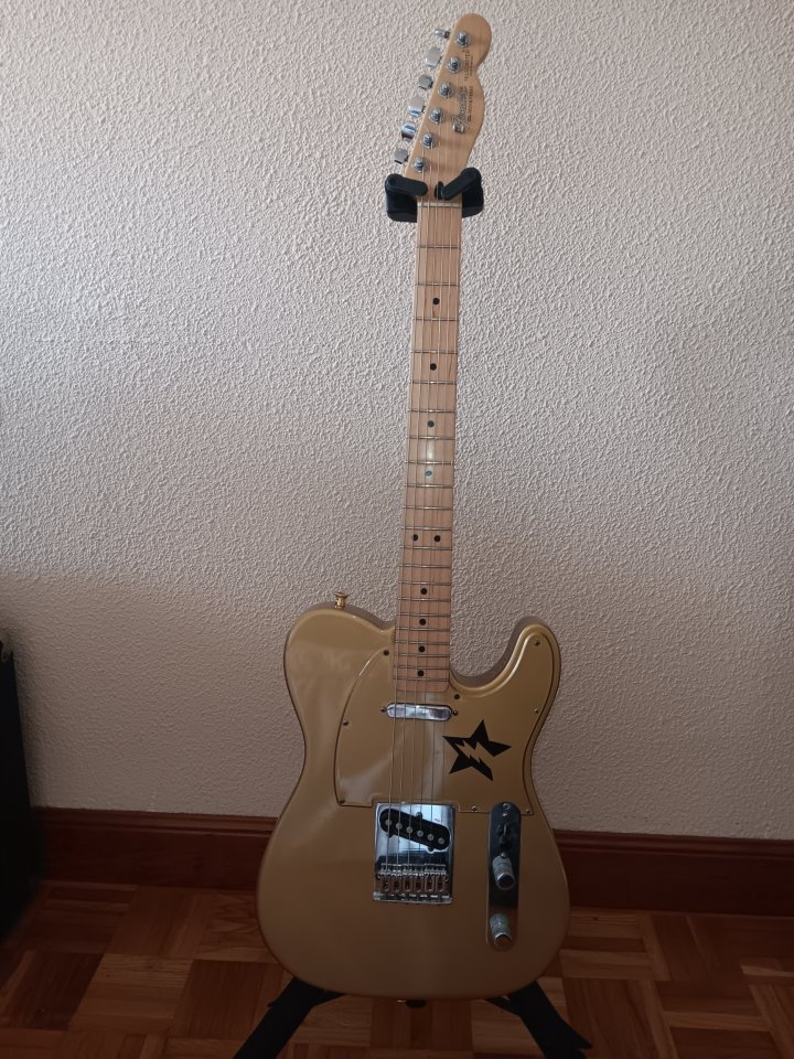 Fender telecaster mex . Gold de segunda mano · Foto 2 de 6 · Navarra · 550 €