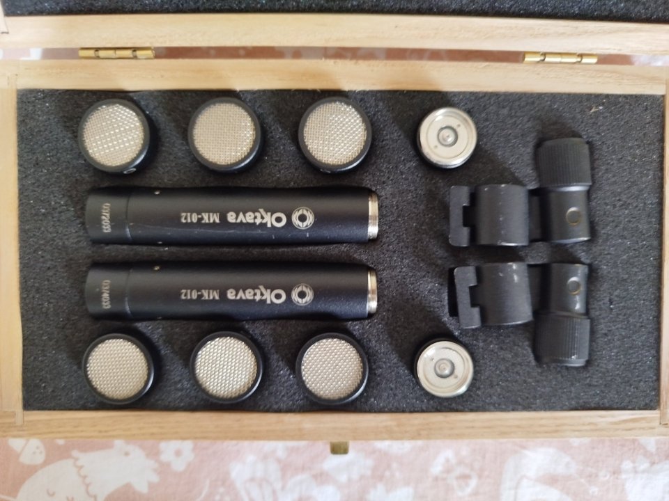 micros Oktava MK 012 black edition de segunda mano · Foto 3 de 3 · Madrid · 500 €