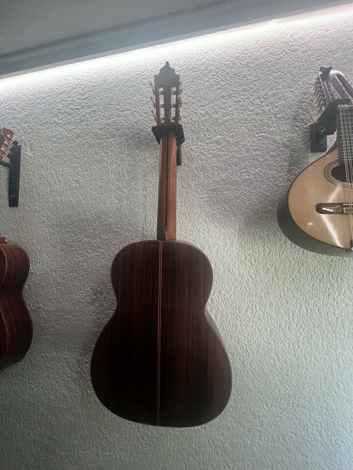 Vendo o cambio Guitarra clásica palosanto macizo de segunda mano · Foto 4 de 6 · Valencia · 599 €