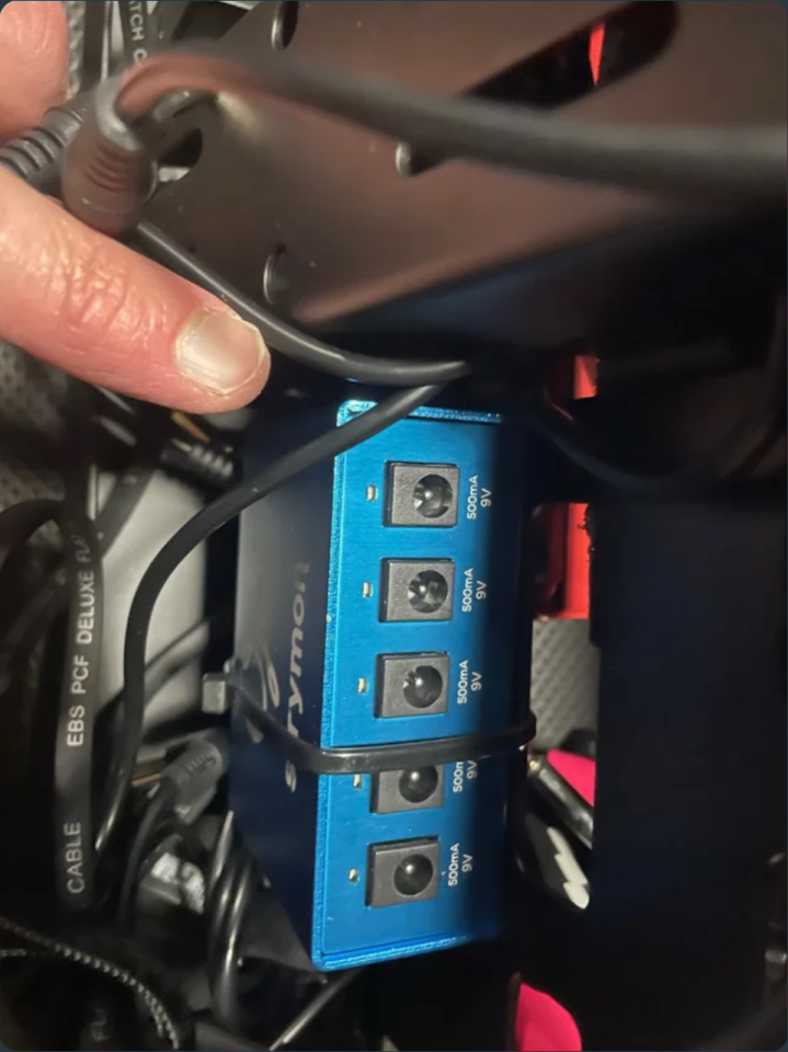 Rockboard TRES 3.1 Case + Rockboard Mod Patch + Strymon Ojai fuente