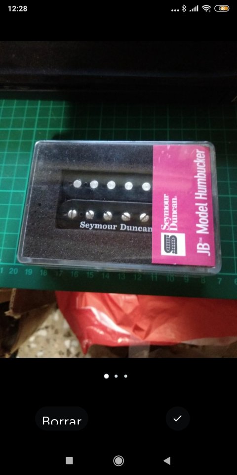 Pastillas Seymor Duncan SH6